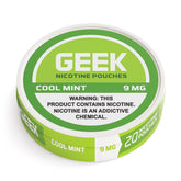 Cool Mint GEEK Bolsas de nicotina 9mg